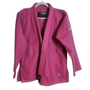Fuji All Around Women's Brazilian Jiu Jitsu Kimono Size W2 GI Pink‎ Marshal Arts